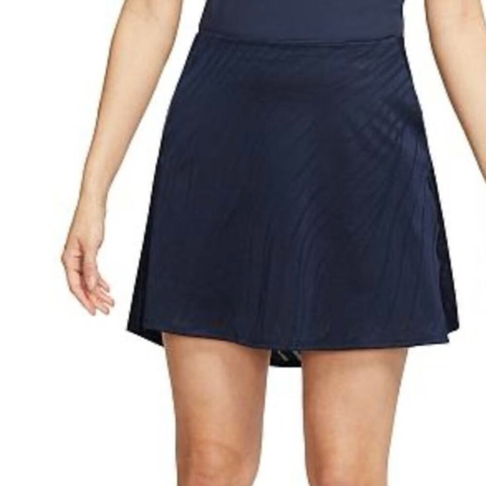 Nike Breathe Fairway Skirt Tennis Golf Skort Women S Navy Blue Shorts DriFit